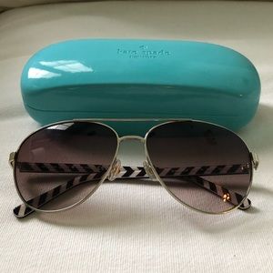 KATE SPADE Aviator Sunglasses
